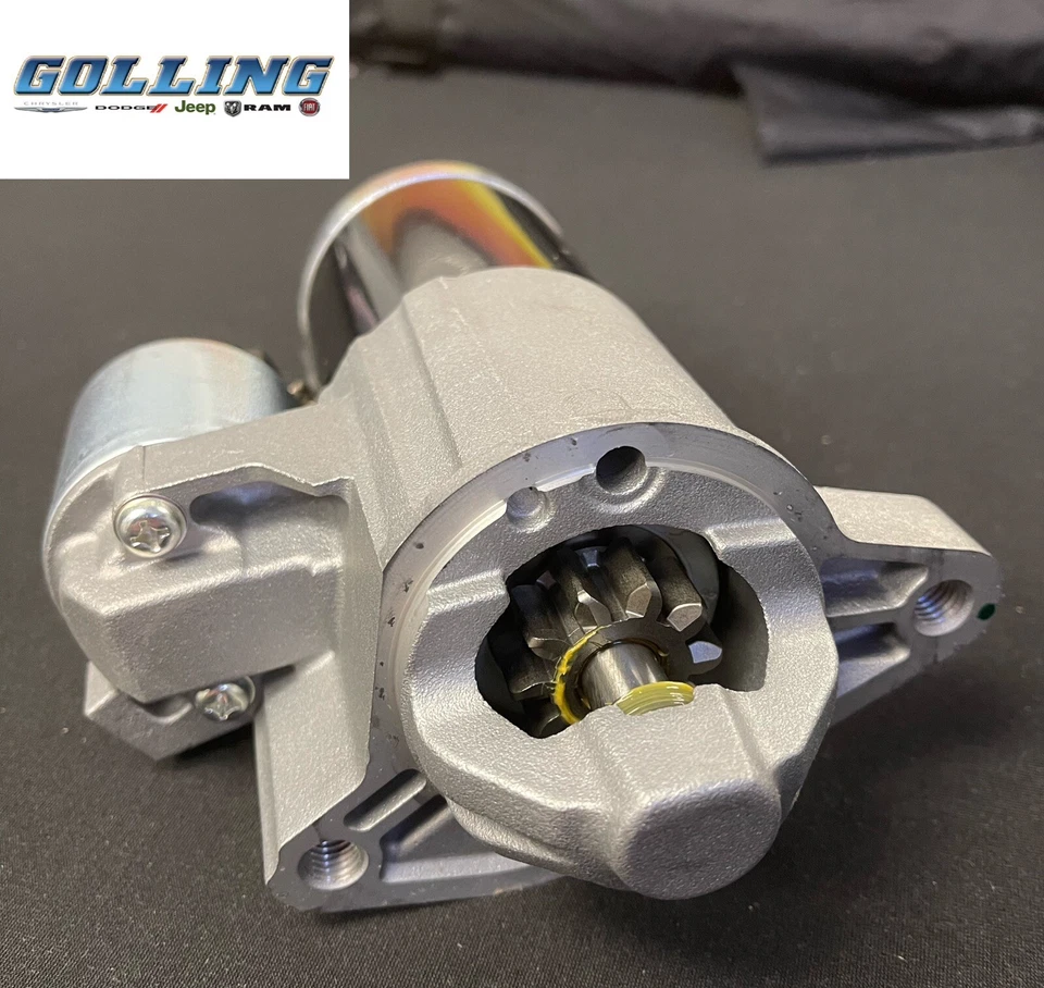 2019-2024 New Starter Motor Mopar 68441792AA OEM - Image 3 of 4