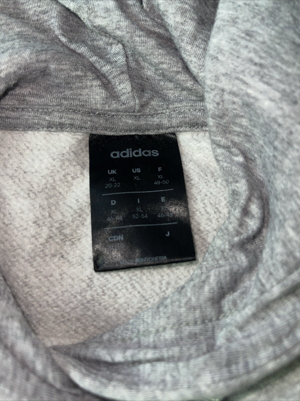 ADIDAS Work In Progress Essentials Floral Hoodie Rose Logo Graphic W/pockets XL image 9
