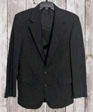 Mens Polo University Club Ralph Lauren Pinstripe Blazer Sports Coat 42R Wool