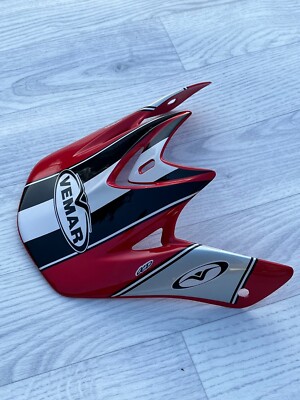 Vemar  Helmschirm mx Visor Motocross Enduro Helm EVO Vintage Motorrad