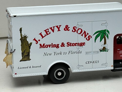 First Gear 1:34 Scale Diecast 1957 International Moving Truck, J Levy & Son - Picture 11 of 18