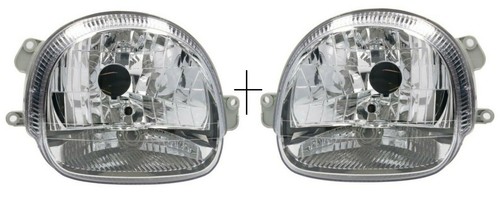 2 Phares Avant Gauche + Droite électriques Pour Renault Clio III Phase II (06.09-11.12)