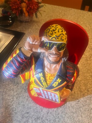 Macho Man Randy Savage 2021 Slim Jim Collectible Display Holder WWE