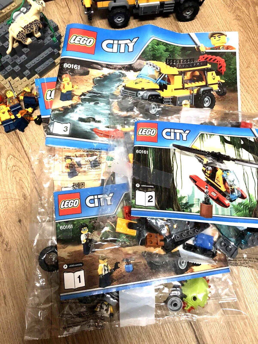 Vejrtrækning Kommerciel endelse LEGO City 60161 Jungle Exploration Site Building Kit | eBay