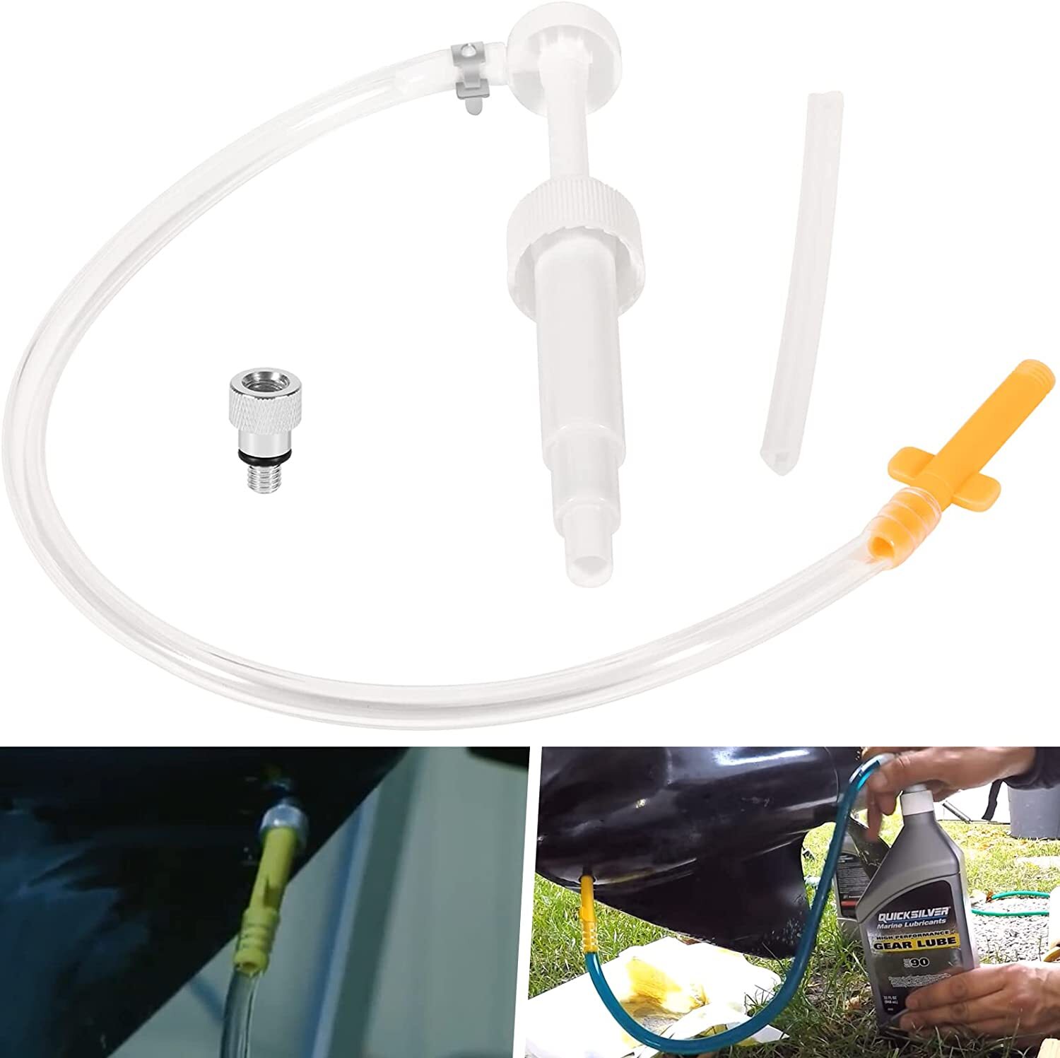 For Mercury Mariner Standard Quart Bottle Lower Unit Gear Oil Change