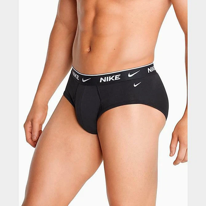 MEN'S NIKE UNDERWEAR EVERYDAY COTTON BRIEFS (3-PACK) Black white S M L xl