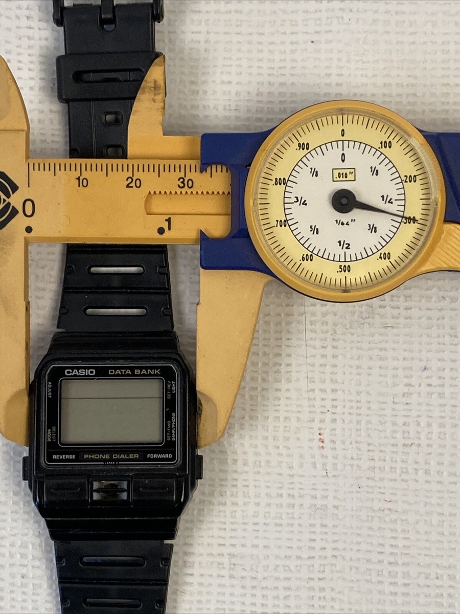 CASIO　DATABANK フォーンダイヤラー　DBA-80 Casio Databank Vintage Phone Dialler. Casio DBA-80 Watch