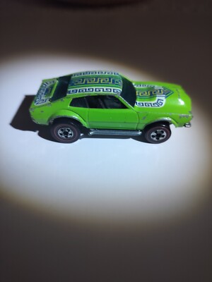 Hot Wheels Redline Mighty-Maverick 1969 1975 Repainted Red Made in Hong Kong