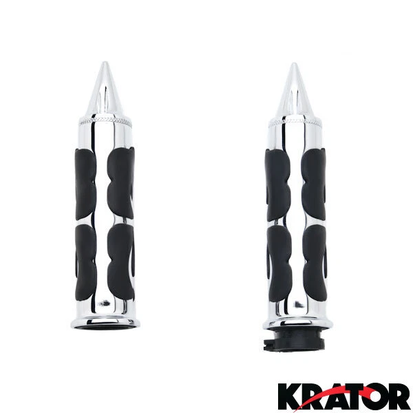 Motorcycle Hand Grips 1" Pair For Honda VTX 1800 TYPE C R S N F T RETRO - Image 4 of 4