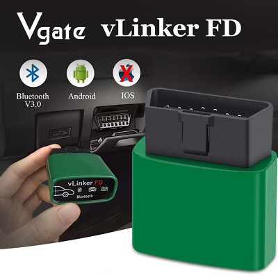 Vgate vLinker FD OBD2 BT3.0 Auto Scanner Diagnostic FOR-Scan Adapter for Android