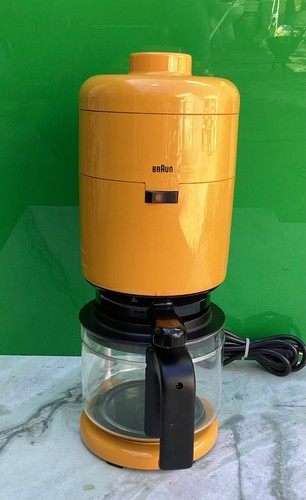 BRAUN KF20 TYP 4050. SPACE AGE DESIGN. KAFFEEMASCHINE. MADE IN GERMANY. D. RAMS. - Bild 1 von 14