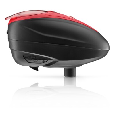 New Dye Paintball Rotor LT-R LTR Electronic Loader Feeder Hopper - Black / Red