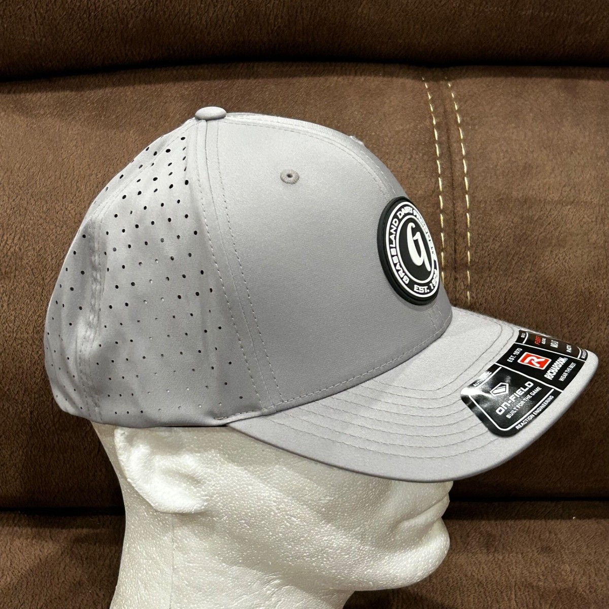 キャプテンフューチャー 生地 Richardson ONF 632 Hat ~ Grassland Dairy Products Snapback Hat Cap