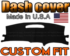fits 2002-2009 CHEVROLET  TRAILBLAZER  DASH COVER MAT DASHBOARD PAD /  BLACK 