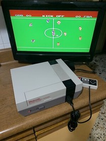 Nintendo Nes PAL A Sports Series Tennis + Rad Racer + Soccer  + Volley Ball
