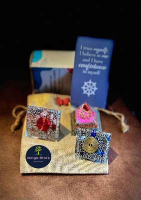 3 Mini Pyramid of Energy Converter and Generator Orgone.