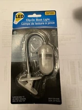 LED Clip-On Book Lights with flexible Light Angle Book light BRAND NEW