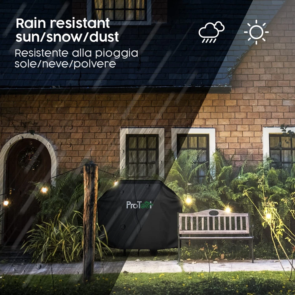 Copertura Telo Copri Barbecue Impermeabile Protettivo BBQ Grill anti pioggia - Bild 3 von 4