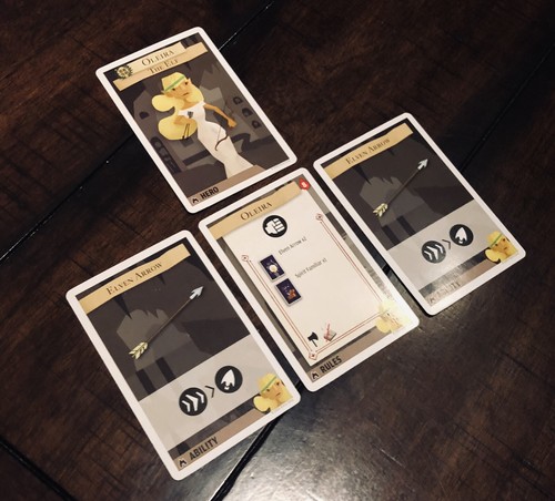 Catacombs (Oleira The Elf Hero & Ability Cards) Extra/Replacement Game Pieces - 第 2/4 張圖片