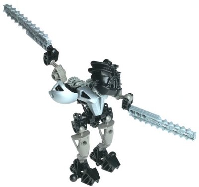 Lego 8566 Bionicle Mata Nui Toa Nuva Onua Nuva complet de 2002