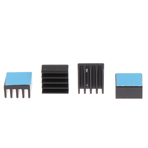 10pcs 8.8*8.8*5mm Aluminum Heatsink Radiator Cooler With Tape Appli BF√ - Afbeelding 2 van 10