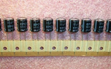 QTY (48) 33uf 100V 85' RADIAL ELECTROLYTIC CAPACITORS B41821A9336M EPCOS ROHS 