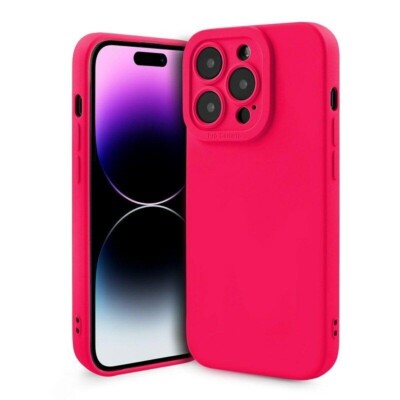 FÜR SAMSUNG GALAXY S25 PLUS - SOFTY Case Tasche Hülle Cover Handy HOT PINK