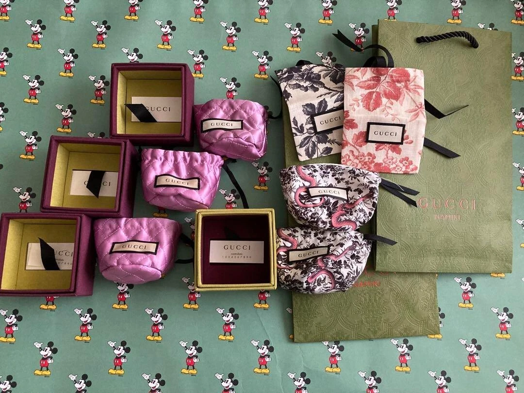 Boîte vide GUCCI accessoires bijoux cadeau