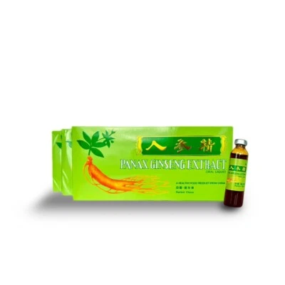 EKONG 3 Boxes Panax Ginseng Extract Oral Liquid 3x10 Vials Immune & Memory Support