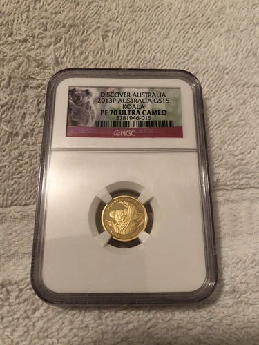 2013 1/10 Gold Koala Ultra Cameo Ms70(NGC)