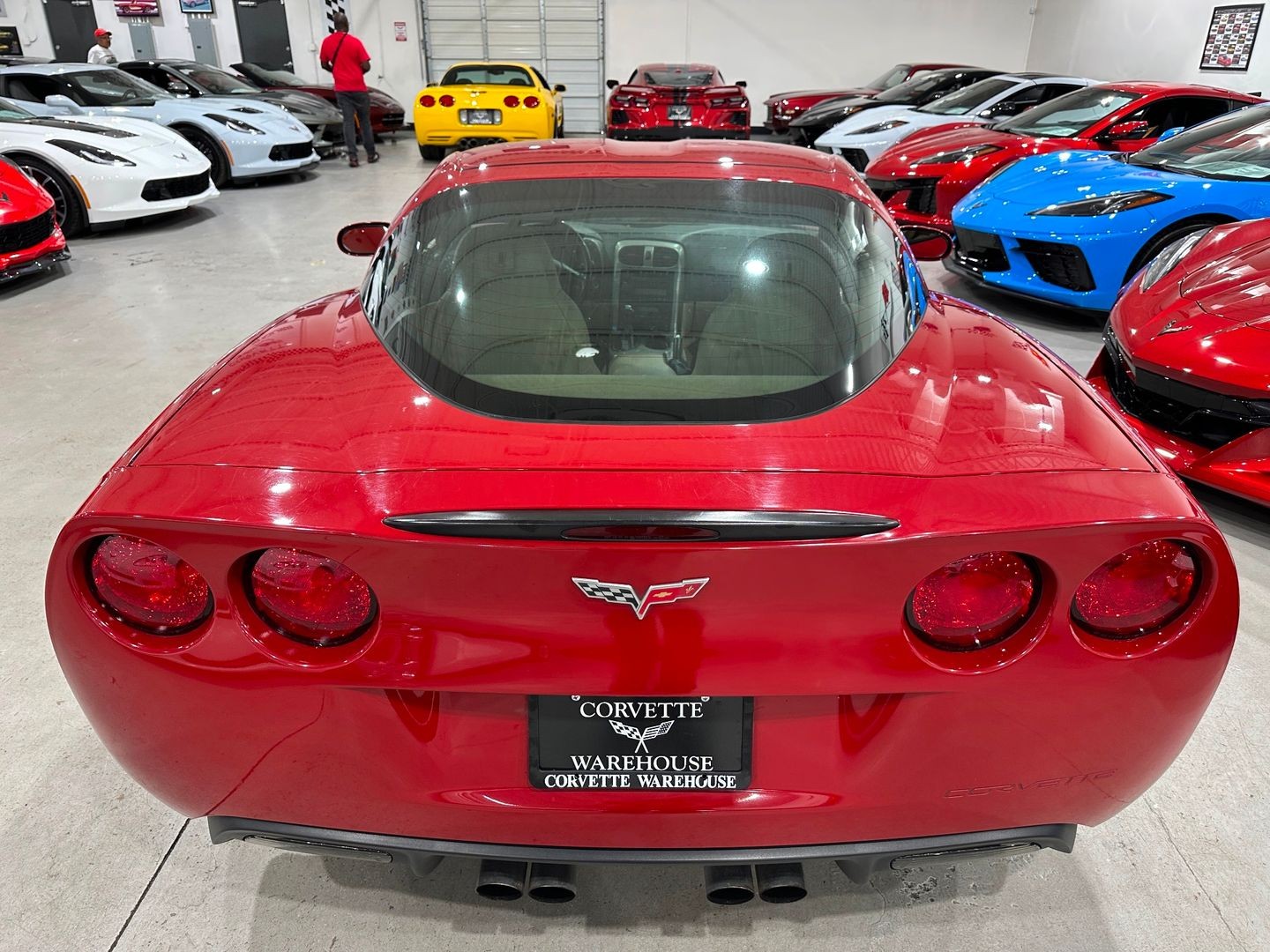 2005 [27U] Precision Red Chevrolet Corvette   | C6 Corvette Photo 7