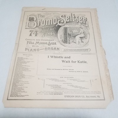 I Whistle and Wait for Katie Bromo-Seltzer Collection Michael Nolan John Baker