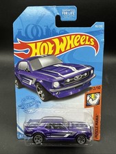 2021 Hot Wheels PURPLE 67 FORD Mustang COUPE Muscle Mania 2/10 MANY MORE HERE