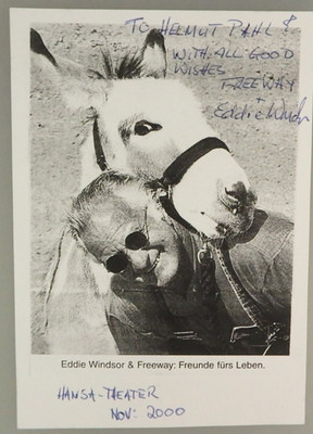 Autogramm internationaler Arist Zirkus Variete Eddie Windsor 2000 (145193)