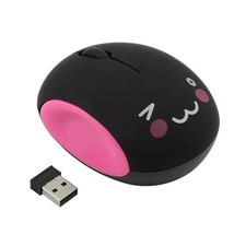 2.4GHz Wireless Cute Small Silent Portable Mini Rechargeable Optical Mouse - ...