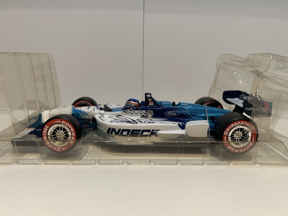PAUL TRACY SIGNED 2006 #3 INDECK FORSYTHE CHAMP CAR 1/18 ACTION
