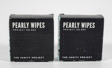2 Pearly Wipes Project No. 002 The Vanity Project 15 Peppermint single use