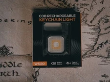 Mini LED Flashlight 800LM USB Rechargeable Magnetic Work Light 7 Modes EDC