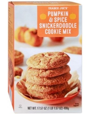 Trader Joe s Pumpkin & Spice Snickerdoodle Cookie Mix 17.57 oz Kosher Exp 07/26