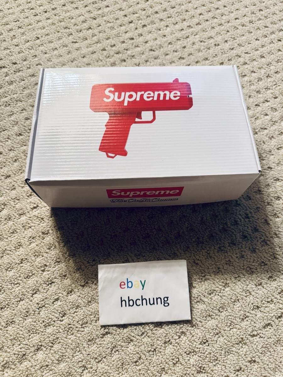 Brand New 100% Authentic Supreme Cash Cannon Gun Money Gun SS17