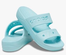  Crocs Womens Baya Platform Sandals Ocean Blue !!(Size 10)