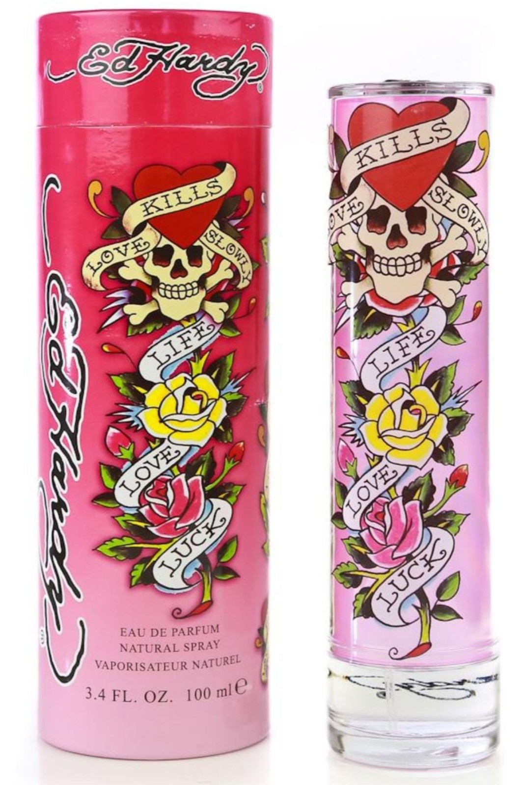 Ed Hardy Women Eau de Parfum Spray 100ml Womens Perfume