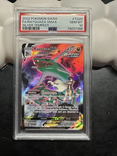 Rayquaza VMAX TG20/TG30 Silver Tempest Trainer Gallery PSA 10