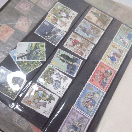 Huge Stamp Collection In Album Various Ages and Nationalities 24 Pages Over 200 - Picture 13 of 24