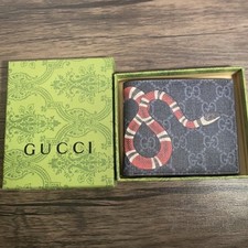 Gucci Black Red Snake Men