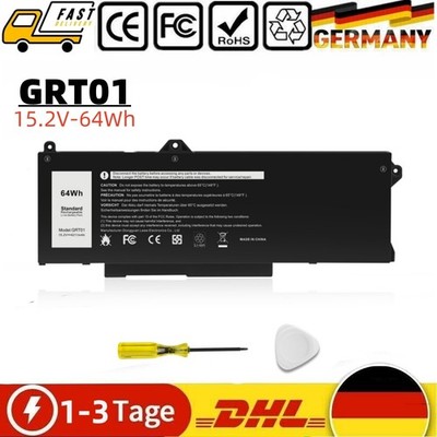 GRT01 64Wh Akku für Dell Prec 3561 3571 3470 Latitude 5421 5431 5521 5531