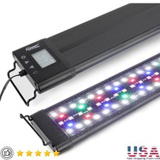 Programmable LED Aquarium Light Full Spectrum Sunrise Sunset Moon DIY Fish Tank