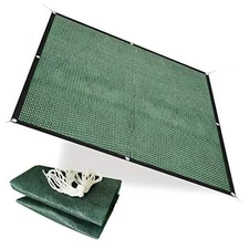  HDPE 50% Sun Block Garden Netting Mesh (6'x9'10'', Green) 