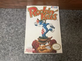 Rockin' Kats (Nintendo NES, 1991) Complete In Box - 100% Authentic