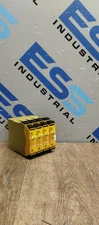 (LOT OF 4) PILZ PNOZ S4 C 24VDC 3N/O 1N/C SAFTEY RELAY